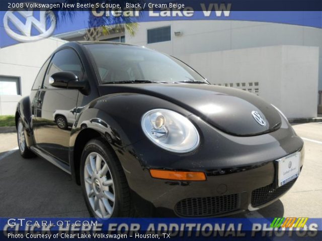 2008 Volkswagen New Beetle S Coupe in Black