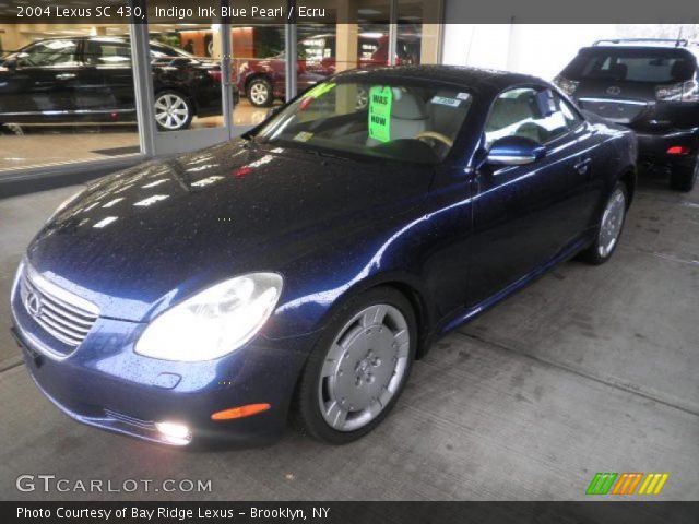 2004 Lexus SC 430 in Indigo Ink Blue Pearl