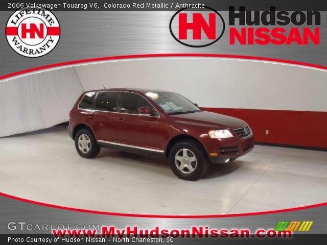 2006 Volkswagen Touareg V6 in Colorado Red Metallic