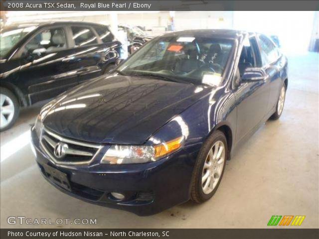 2008 Acura TSX Sedan in Royal Blue Pearl