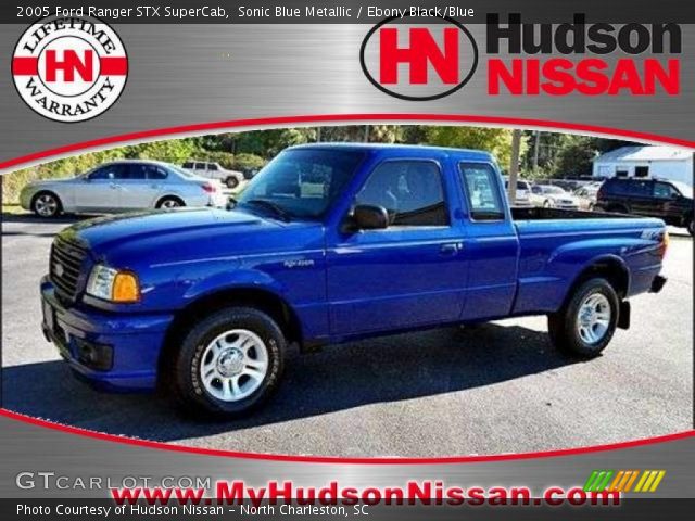 2005 Ford Ranger STX SuperCab in Sonic Blue Metallic