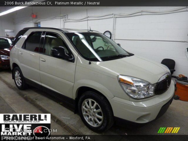 2006 Buick Rendezvous CX in Platinum Metallic