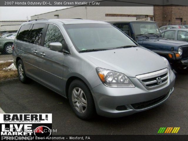 2007 Honda Odyssey EX-L in Slate Green Metallic