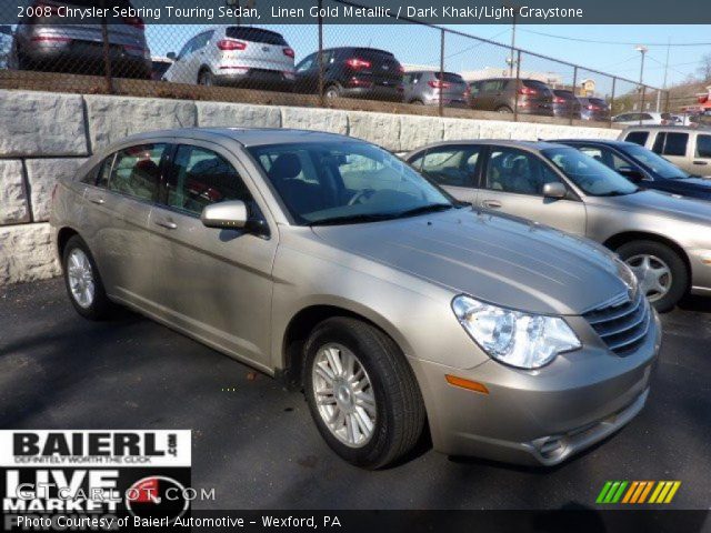 2008 Chrysler Sebring Touring Sedan in Linen Gold Metallic