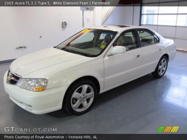 2003 Acura TL 3.2 Type S in White Diamond Pearl