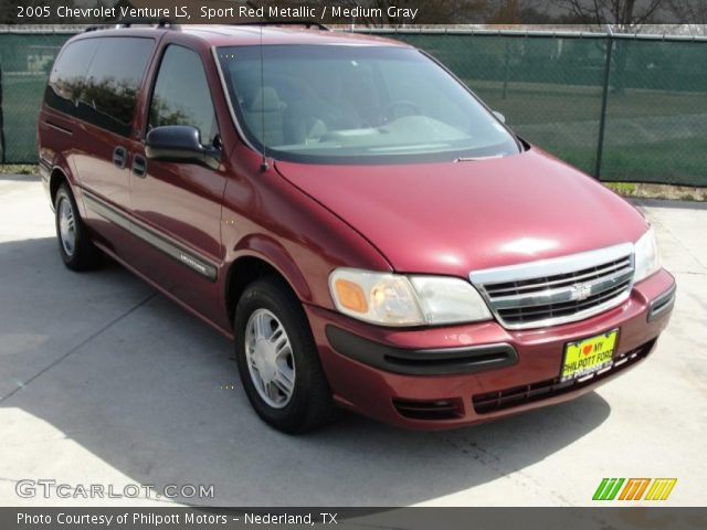 2005 Chevrolet Venture LS in Sport Red Metallic