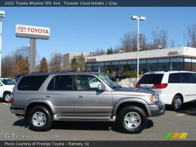 2002 Toyota 4Runner SR5 4x4 in Thunder Cloud Metallic