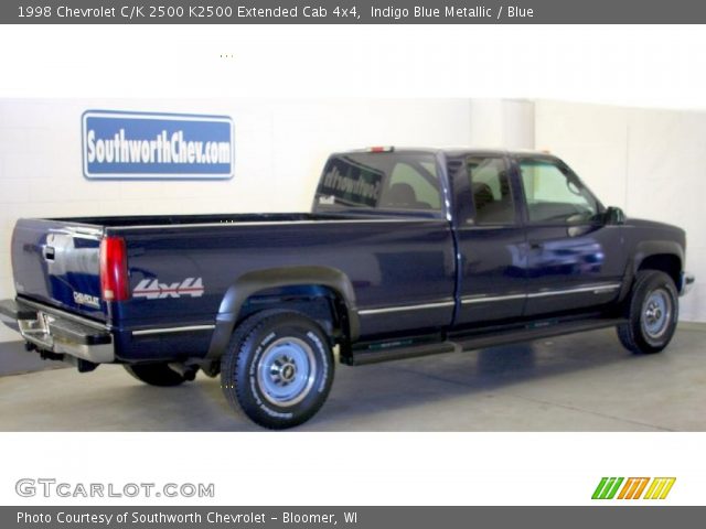 1998 Chevrolet C/K 2500 K2500 Extended Cab 4x4 in Indigo Blue Metallic