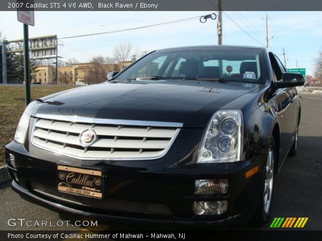 2007 Cadillac STS 4 V6 AWD in Black Raven