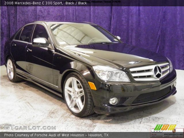2008 Mercedes-Benz C 300 Sport in Black