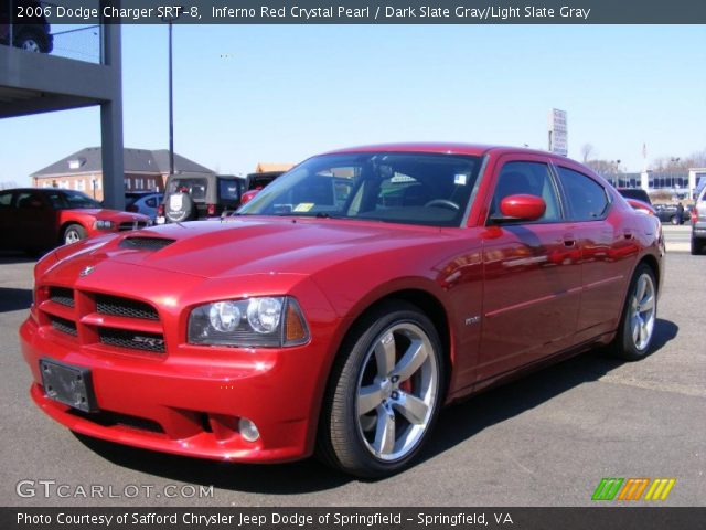2006 Dodge Charger SRT-8 in Inferno Red Crystal Pearl