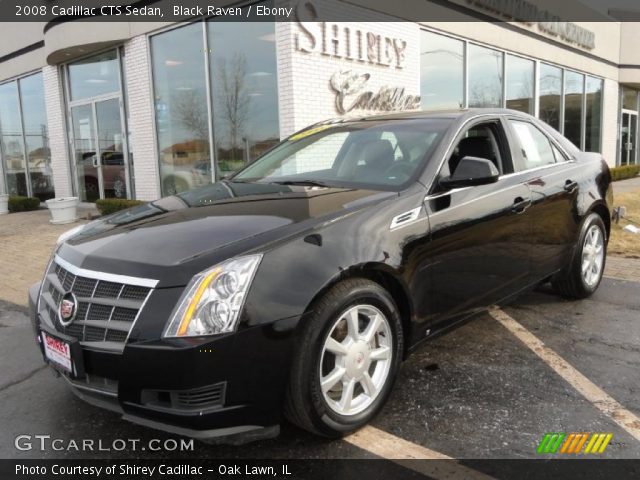 2008 Cadillac CTS Sedan in Black Raven