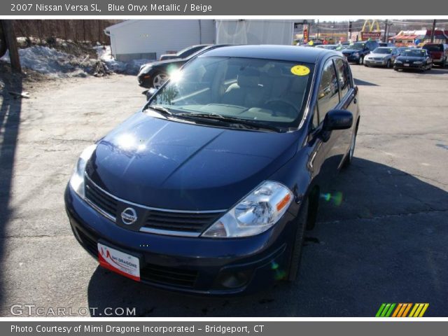 2007 Nissan Versa SL in Blue Onyx Metallic
