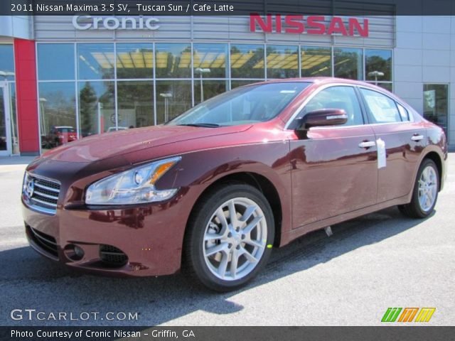 2011 Nissan Maxima 3.5 SV in Tuscan Sun