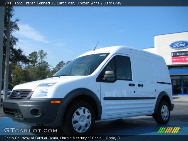 2011 Ford Transit Connect XL Cargo Van in Frozen White