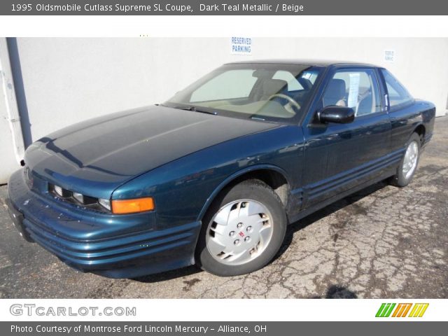 1995 Oldsmobile Cutlass Supreme SL Coupe in Dark Teal Metallic