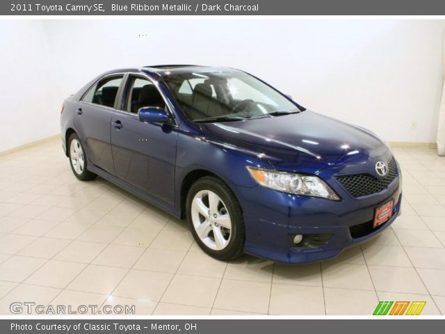 2011 Toyota Camry SE in Blue Ribbon Metallic