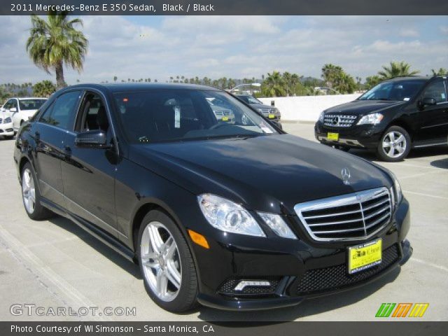 2011 Mercedes-Benz E 350 Sedan in Black