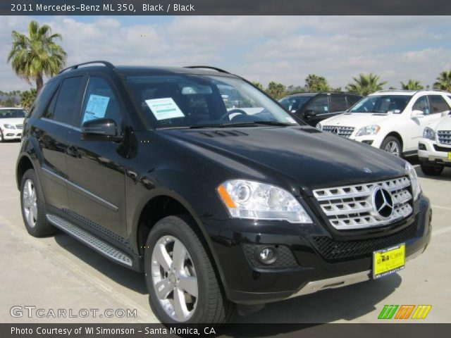 2011 Mercedes-Benz ML 350 in Black
