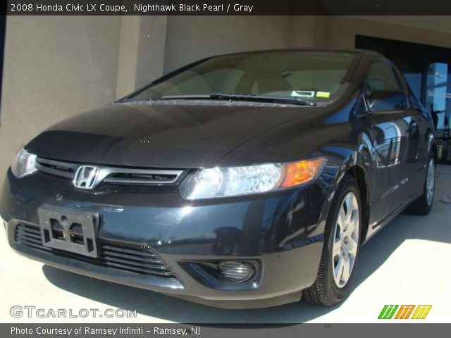 2008 Honda Civic LX Coupe in Nighthawk Black Pearl