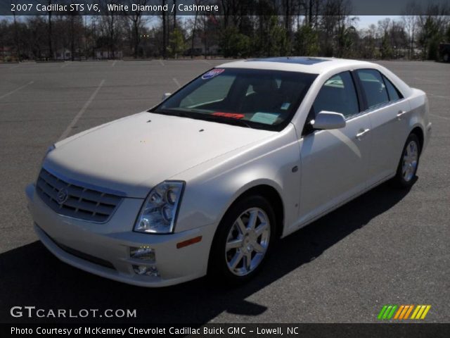 2007 Cadillac STS V6 in White Diamond