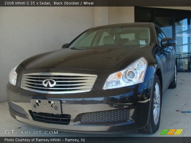 2008 Infiniti G 35 x Sedan in Black Obsidian