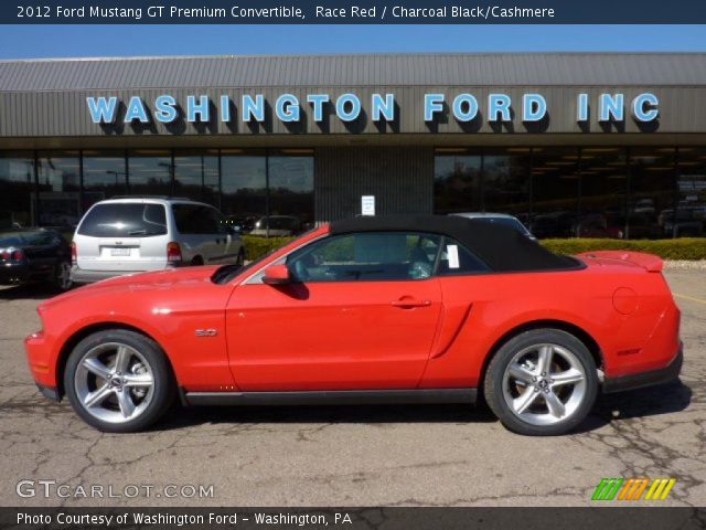 2012 Ford Mustang GT Premium Convertible in Race Red