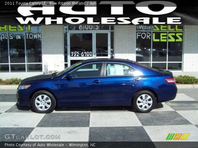 2011 Toyota Camry LE in Blue Ribbon Metallic