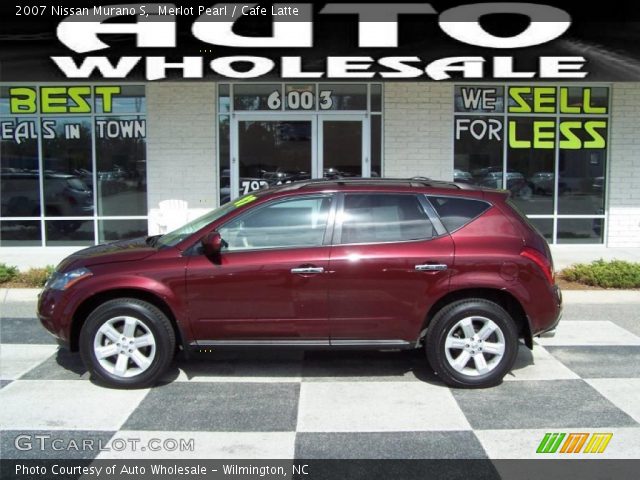 2007 Nissan Murano S in Merlot Pearl