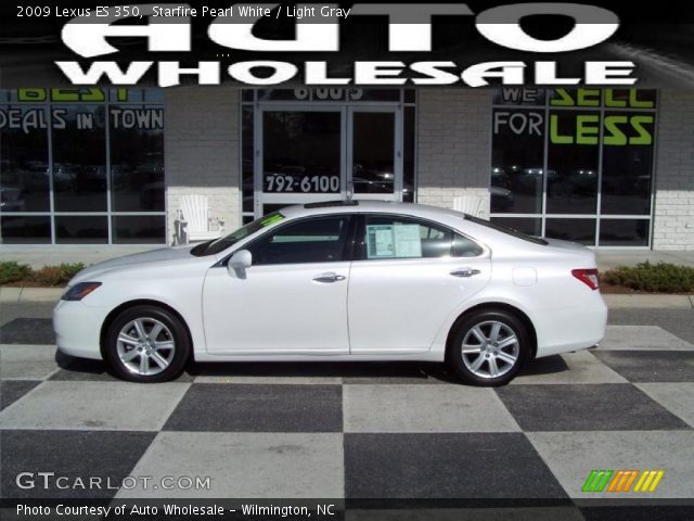 2009 Lexus ES 350 in Starfire Pearl White