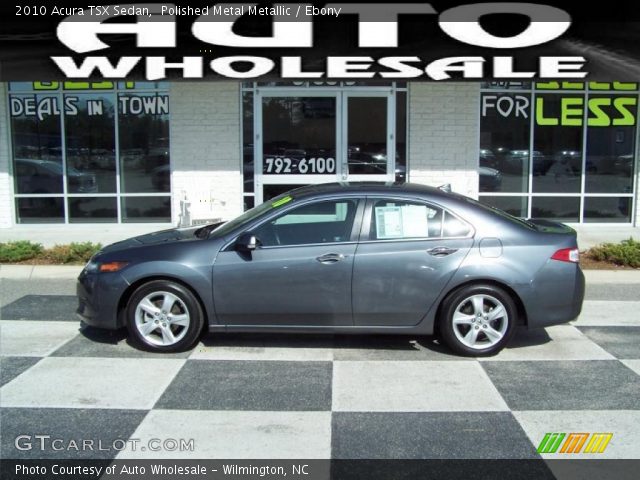 2010 Acura TSX Sedan in Polished Metal Metallic