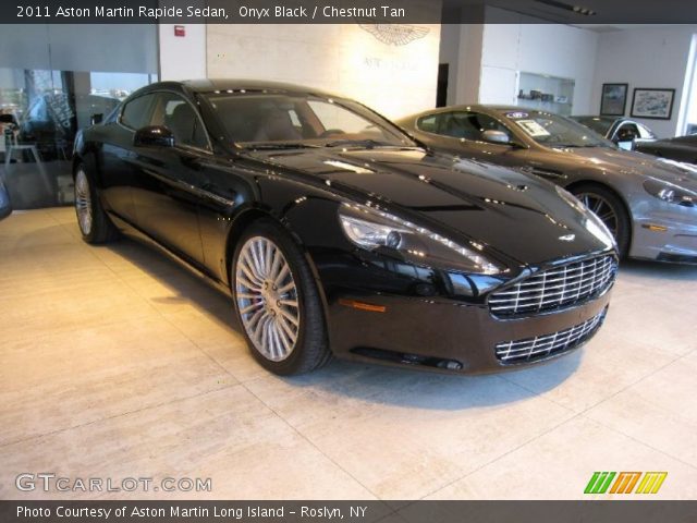 2011 Aston Martin Rapide Sedan in Onyx Black