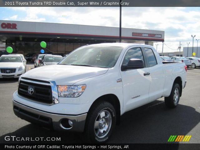 2011 Toyota Tundra TRD Double Cab in Super White