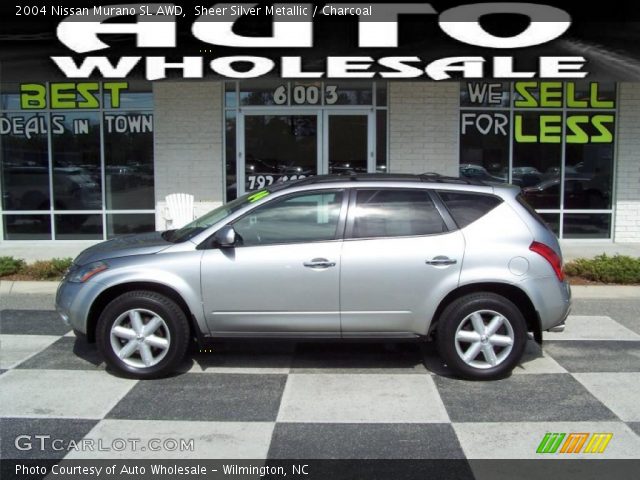 2004 Nissan Murano SL AWD in Sheer Silver Metallic