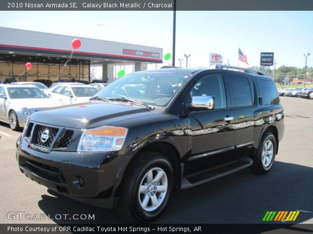 2010 Nissan Armada SE in Galaxy Black Metallic