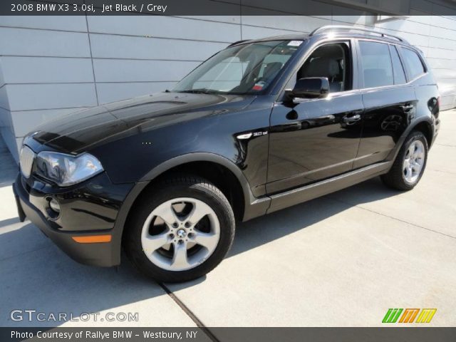 2008 BMW X3 3.0si in Jet Black