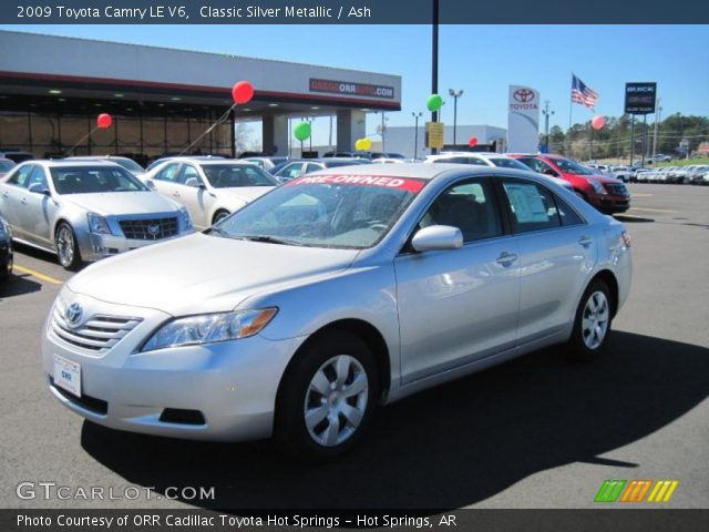2009 Toyota Camry LE V6 in Classic Silver Metallic