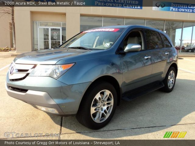 2008 Acura MDX  in Steel Blue Metallic