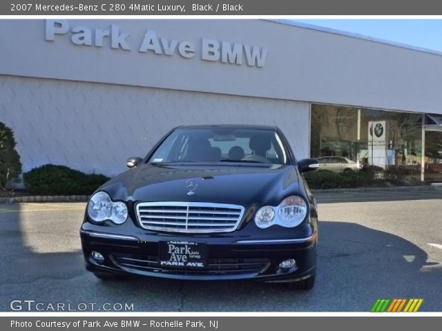 2007 Mercedes-Benz C 280 4Matic Luxury in Black