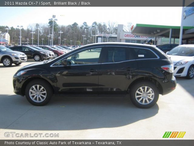 2011 Mazda CX-7 i Sport in Brilliant Black