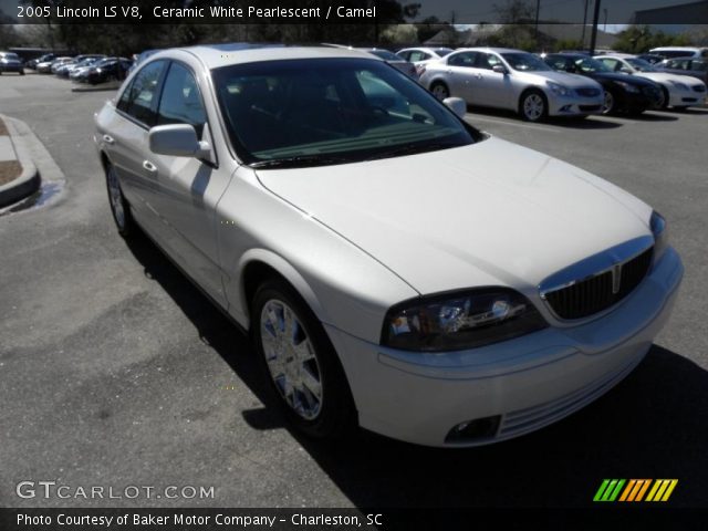 2005 Lincoln LS V8 in Ceramic White Pearlescent