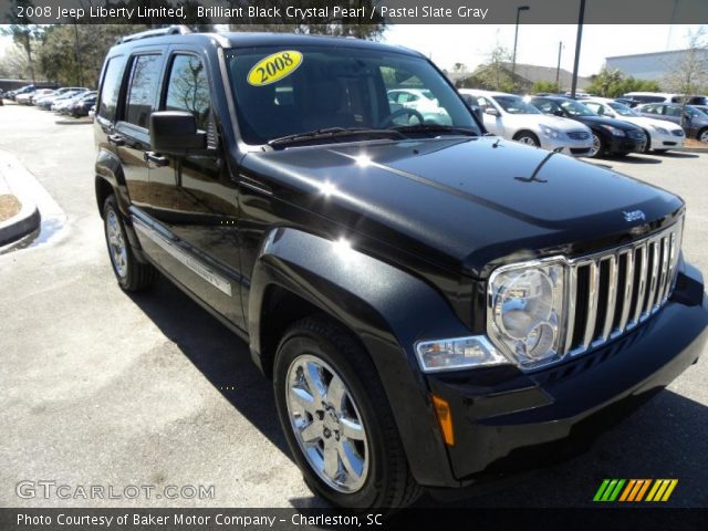 2008 Jeep Liberty Limited in Brilliant Black Crystal Pearl