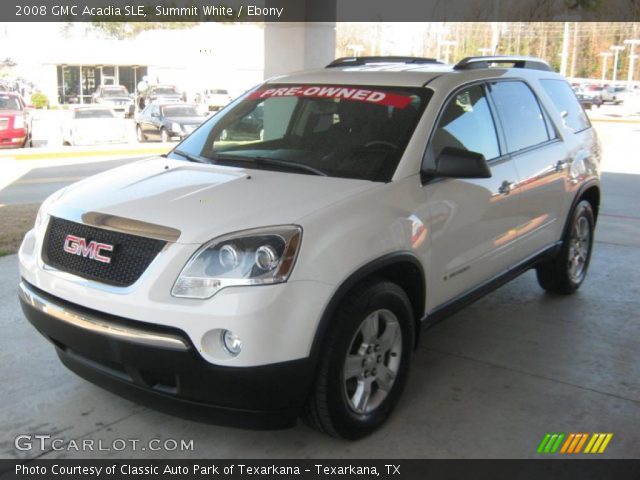 2008 GMC Acadia SLE in Summit White