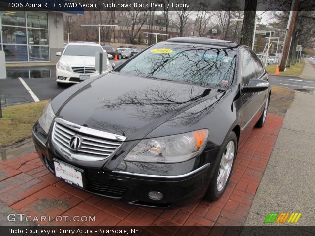 2006 Acura RL 3.5 AWD Sedan in Nighthawk Black Pearl