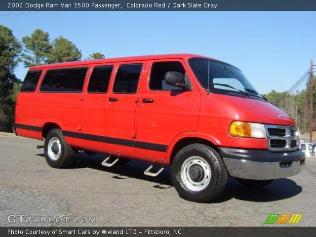2002 Dodge Ram Van 3500 Passenger in Colorado Red