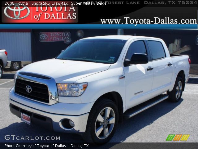 2008 Toyota Tundra SR5 CrewMax in Super White