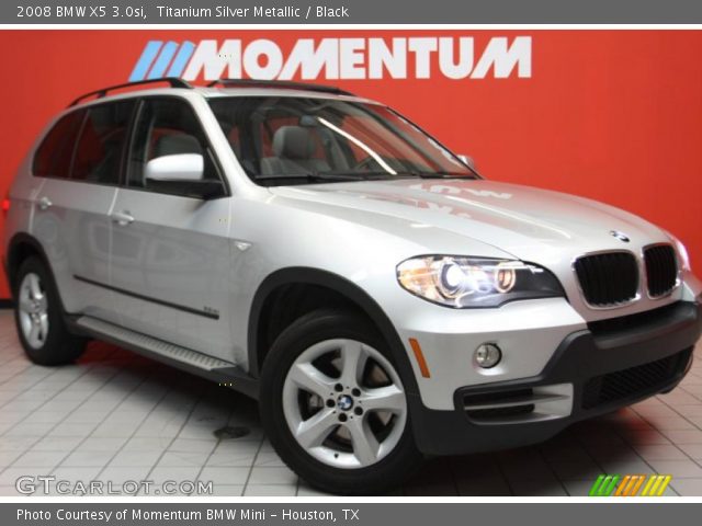 2008 BMW X5 3.0si in Titanium Silver Metallic