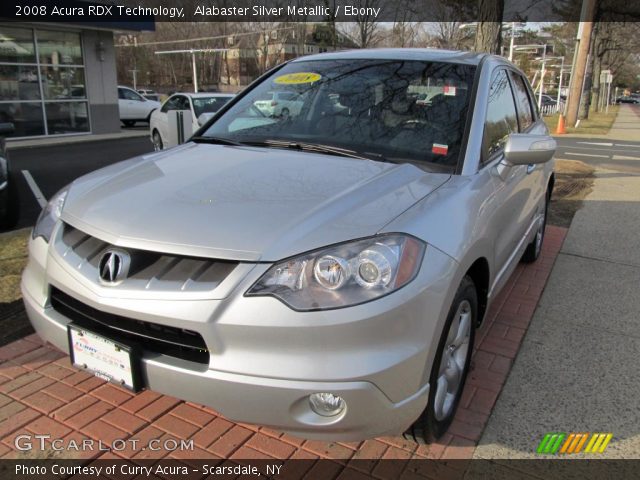 2008 Acura RDX Technology in Alabaster Silver Metallic