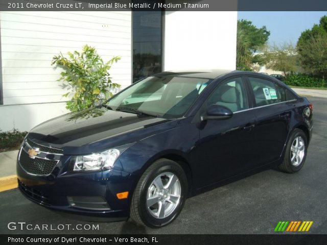 2011 Chevrolet Cruze LT in Imperial Blue Metallic