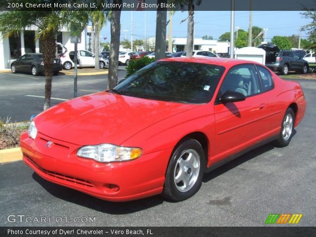 2004 Chevrolet Monte Carlo LS in Victory Red